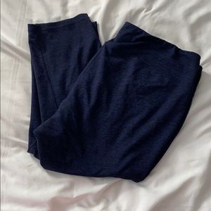 Old navy go active cropped leggings - blue/black